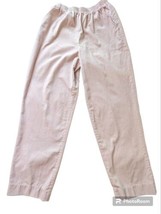 Vintage Blair  Womens Corduroy Two Piece Pants Suit Cotton Pink 14 USA Work 70s - £35.99 GBP