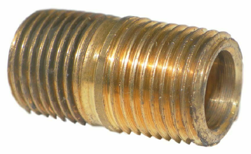 Big A Service Line 3-21220 1/8&quot; Male NPT x Close Length Brass Pipe Nipple - $12.75