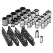 Powerbuilt 81 Piece Solutions Socket and Bit Set for Specialty and Damaged - £86.09 GBP