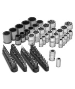 Powerbuilt 81 Piece Solutions Socket and Bit Set for Specialty and Damaged - $108.87