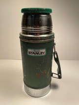 Vintage Aladdin Stanley Green 24-oz. Wide Mouth Thermos # A-1350B, USA N... - £10.31 GBP