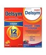 Delsym 12 Hour Cough 5 oz. and Nighttime Fast Relief 6oz, *03/26* Combo ... - €17,11 EUR