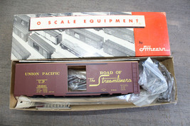 Athearn O Scale Union Pacific Boxcar Kit A127 Unbuilt Boxed - £43.52 GBP