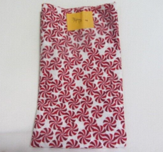 Vintage Fabrics Red White Peppermint Candy 3/4 Yard Piece Cotton Fabric - $5.22