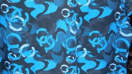 Robert Graham Blue Colorful  Short Sleeve Shirt Size Medium image 6