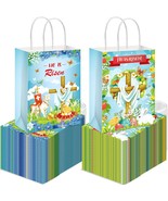 100 Pieces He Is Risen Gift Bags Bulk Religious Easter Paper Gift Bags w... - £31.78 GBP