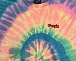 People Magazine Single Stitch Tie Dye VTG 90s Promo TShirt LARGE Made in... - $29.65