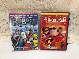 3 Dvd&#39;s Robots &amp; The Incredibles - £3.87 GBP