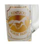 Kentucky Horse Park Beer Mug Glass Vintage Lexington Souvenir Equestrian... - $40.73 CAD