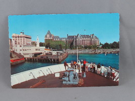 Vintage Postcard - Victoria Harbor MV Coho View - Dexter Press - £11.99 GBP