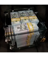 100,000$ FULL PRINT Realistic Prop Money Fake 100 Dollar Bills REAL CASH... - £47.09 GBP