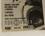 The X-Files Tv Guide Print Ad Gillian Anderson David Duchovny TPA8 - $5.93