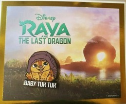 Raya and the Last Dragon Tuk Tuk VIP Disney Movie Club Pin with Authenti... - £7.85 GBP