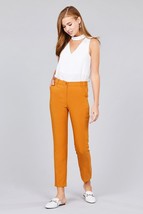 Women&#39;s Dark Ginger Seam Side Pocket Classic Long Pants (S) - $14.85