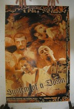 System Of A Down Affiche Refroidir Bande Commercial - $27.23