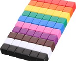 60 Pieces 16 Mm Blank Dice Acrylic Dice Cubes Assorted Color Diy Dice Fo... - $23.99