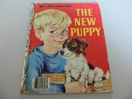 Vintage Little Golden Book The New Puppy Dog Pet Children&#39;s Bedtime Story 1969 - £9.56 GBP