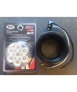 Trux 2-1/2&quot; Dual Revolution Marker &amp; Backup 7 Diode LED 2 IN 1 Red/White... - $372.06 MXN