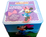 NOS Sealed Mickey &amp; Friends Stackable Book Surprise Minnie Mouse Craft Set - £11.03 GBP