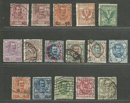 ITALY Amazing Collection Fine Used Stamps Scott# 76/92 - £26.98 GBP