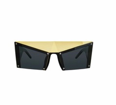 New Rare United Nude X Linda Farrow Gallery Stealth Sunglasses -Gold &amp; Blacki - £625.16 GBP