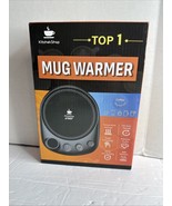 KitchekShop Coffee Mug Warmer – 4 Temp Settings, 1-12H Timer– Auto Shutoff - $24.43 CAD