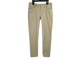 All In Motion Men&#39;s Slim Fit Taper Beige Golf Pants, UPF 50+, Moisture W... - £21.41 GBP