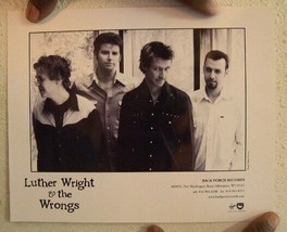 Luther Wright &amp; And Wrongs Press Kit And Photo Rebuild The Wall Weeping Tile Dif - $26.99