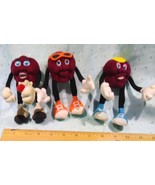 Vintage Set of 3 Kellogg&#39;s &#39;California Raisons&#39; Dolls Figurines Statues - €13,85 EUR
