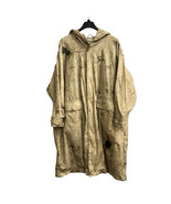 Zara Jacket Mens XL Green Tie Dye Print Parka Oversized Lined Hooded Lon... - $74.76 CAD