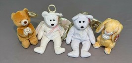 Lot of Praying Ty Beanie Babies Angels Halo Halo II Hope Grace Retired Rare - £21.70 GBP