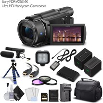 Sony FDR-AX53 4K Ultra HD Handycam Camcorder. Cinematographer Bundle - £1,653.82 GBP