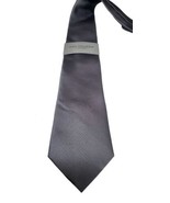 Van Heusen Mens Formal Neck Tie  Men&#39;s Tie Gray 100% Silk  - $180.11 MXN