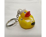 Vintage 1.5&quot; Invacare Sailor Duck Branded Keychain Trinket - £21.92 GBP