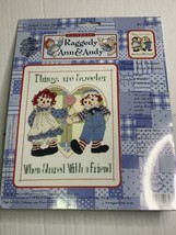 Raggedy Ann Andy Things Are Sweeter Friend Cross Stitch Kit 77-106 Janly... - $14.14