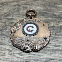 Vintage 1918 High School Ladies 10 Yard Back Stroke Charm Estate Find KG JD - $19.79