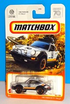 Matchbox 2023 MBX Highway #80 1985 Porsche 911 Rally 70th Annv Silver - £3.14 GBP