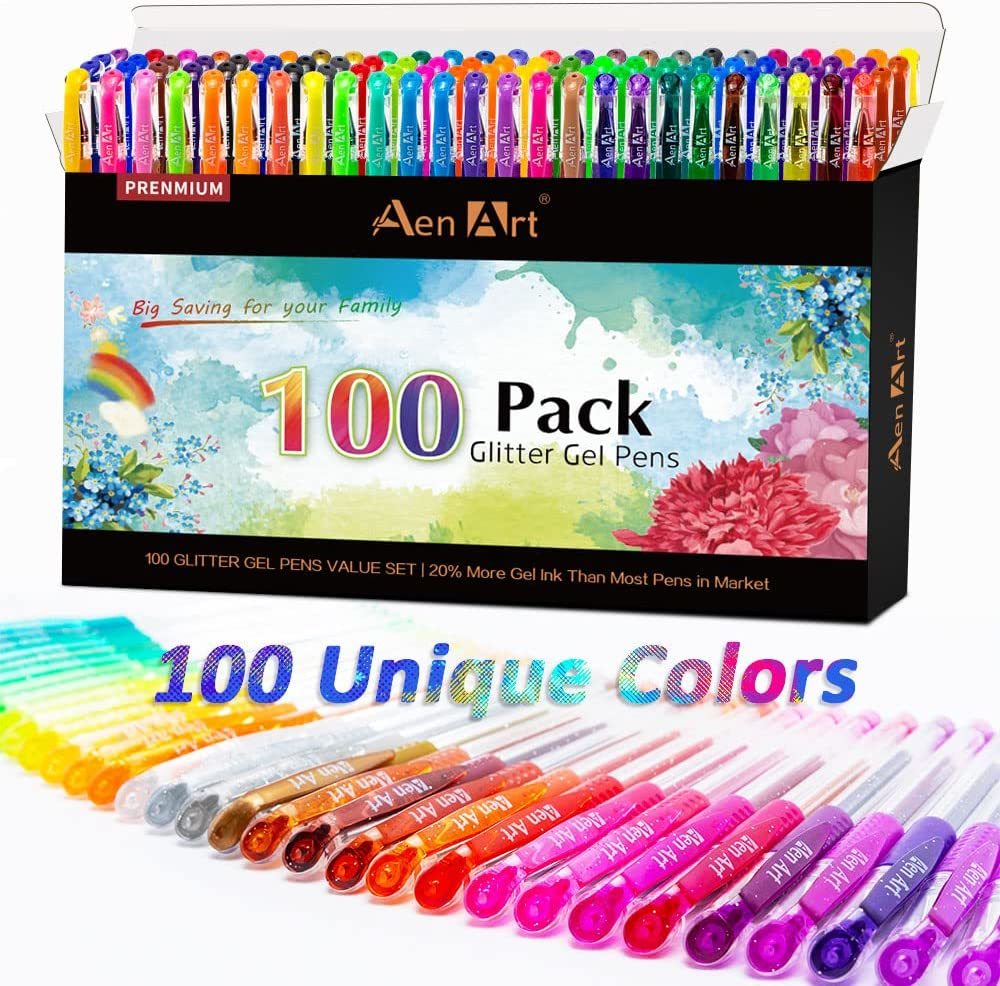 Chinco gel Ink Pens Quick Dry Ink Pens Retractable Ink Pens Bulk Rolling  Ball gel Ink Pens Fine Point Smooth Writing Pens 05 mm for Sch