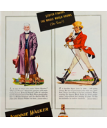 1940 Johnnie Walker Black Label Scotch Advertisement Liquor Distillery D... - $554.45 MXN