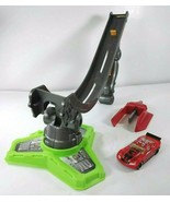 Hot Wheels 2008 Gray/Green Track Ramp, 2006 Red Car Launcher, Circle Tra... - $19.66 CAD