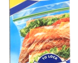 1 Box Glad Flex N Seal Stretchable 21 Count Zipper Sandwich Seal Bags - $12.99