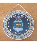 Department Of The Air Force United States Of America Stained Glass Sunca... - £11.07 GBP