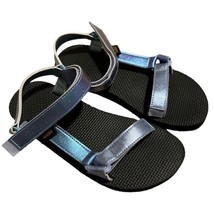 Teva Original Universal Shimmer Girls Open Toe Sport Hiking Sandals Blue... - £20.86 GBP