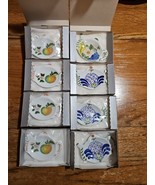 Tea Bag Holder Lavender Andrea by Sadek Lot Of 8 New Gift Boxed Tea Party - $98.97