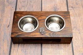 A dog’s bowls with a relief from ARTDOG collection -Cairn Terrier - £28.03 GBP