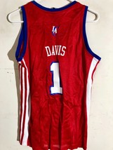 Adidas Women&#39;s NBA Jersey Los Angeles Clippers Davis Red sz M - £4.68 GBP