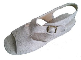New Women&#39;s Toe Wiggler #2102 canvas sandals - £61.15 GBP