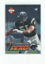 Junior Seau (San Diego Chargers) 1994 Collector&#39;s Edge Card #170 - £3.97 GBP