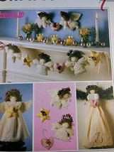McCalls 9445 Christmas Crafts Angel Tree Topper, Wall Hanging &amp; Garland ... - $90.85 MXN
