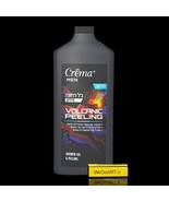 CREMA - MEN Volcanic Peeling Exfoliating shower gel 600 ml - £26.55 GBP